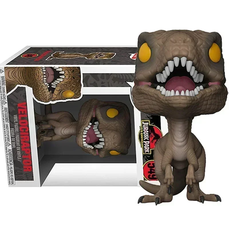Dinosaurio FUNKO POP Jurassic Worlds #   549 Dilophosaurus Blue Indoraptor figuras de acción de juguete juguetes de regalo para niños