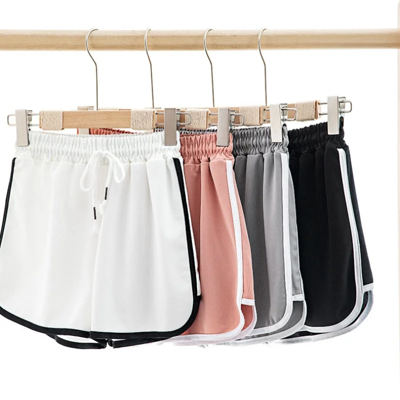 

Fashion stripe design Sports Shorts Suitable for Summer WOMEN'S Polyester Fiber Material Underwear Pajamas and Leggings