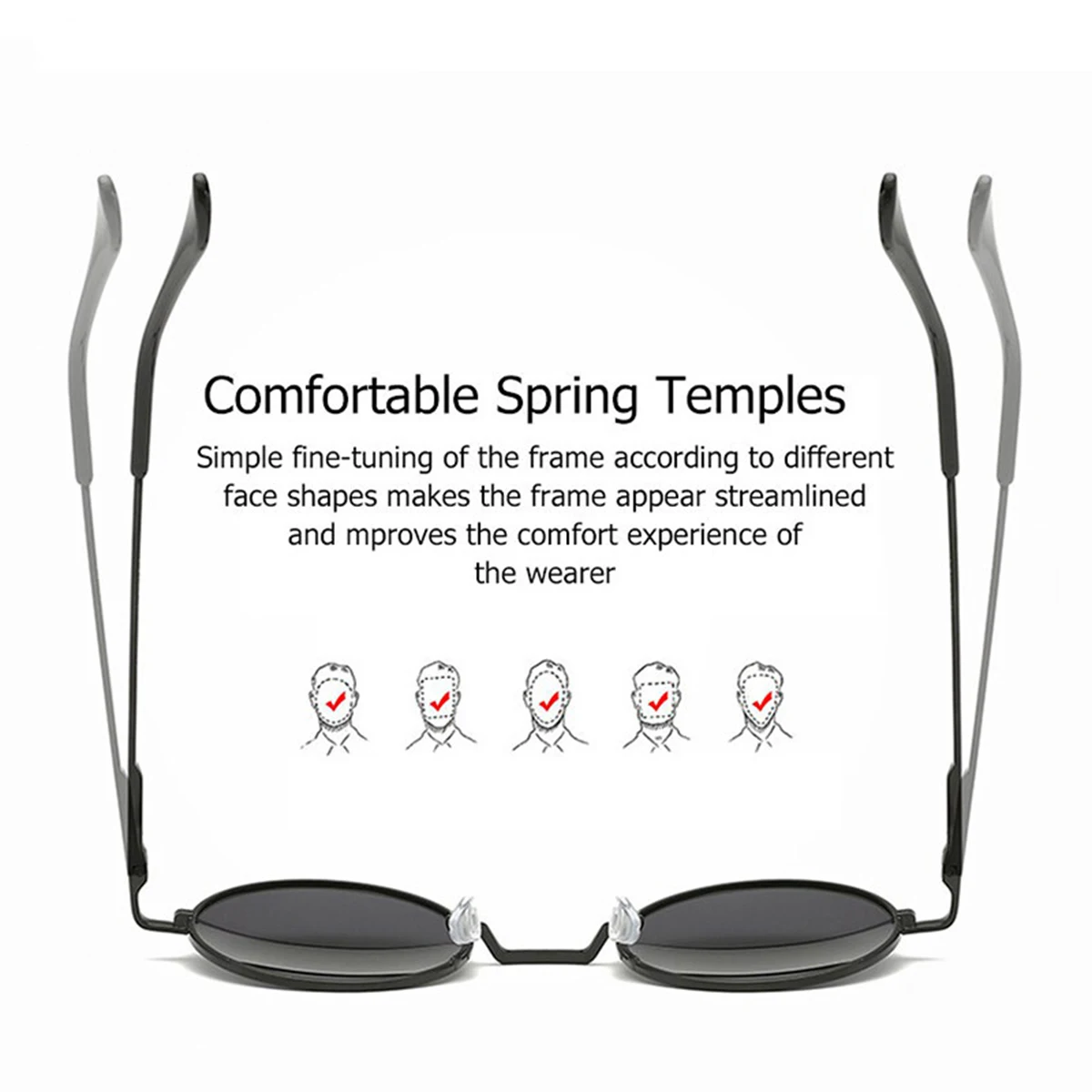 Gläser Anime Jujutsu Kaisen Gojo Satoru Cosplay Schwarze Brille Brillen Sonnenbrille Hohe Qualität Party Männer Frauen Prop