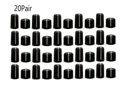 20Pair Volume Knob and Channel Selector knobs for DP4400 DP4401 dp4600 DP4801 DGP5550 DGP8550 GP328D GP338D+ Radio Accessories