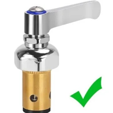 Cross-border Hot and Cold Shower Faucet Handle Valve Core, Screw Valve Core, Kitchen Dishwasher Pre-flushing Faucet Copper Valve