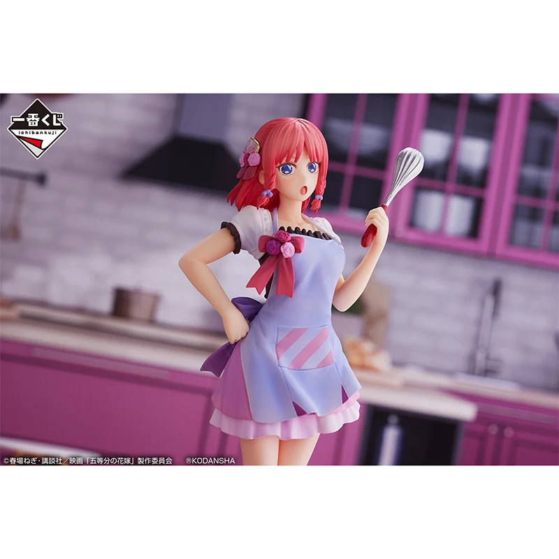 Ichiban Kuji Original The Quintessential Quintuplets Nakano Ichika Nino Miku Yotsuba Itsuki Anime Kitchen Style Figures Toys