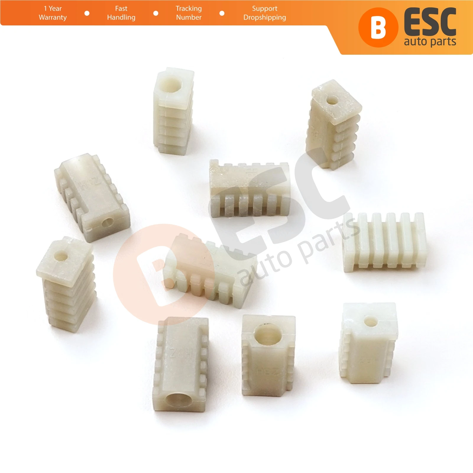 ESC Auto Parts ECP017 10 Pieces Cable End Rope Dowel for Window Regulator Winder Mechanism Type BCP017  Fast Handling