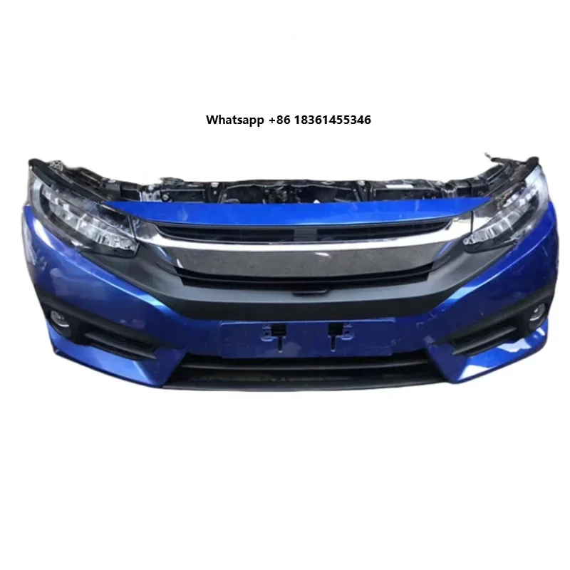 

For Bumper Assembly Radiator Grille Body Kit Civic Front Bumper Civic Original Bumper