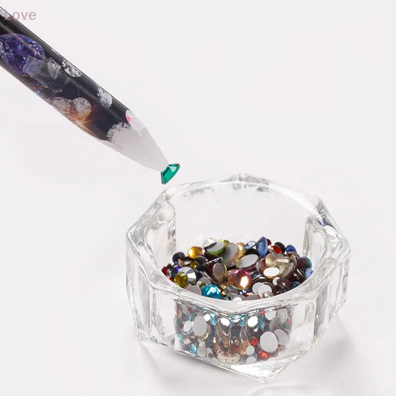 Nail Art Dotting Pencil Rhinestone Picker Contactless Pick Up Tool For Crystal Wax Pencil For Stones Nails Accessories And Tools