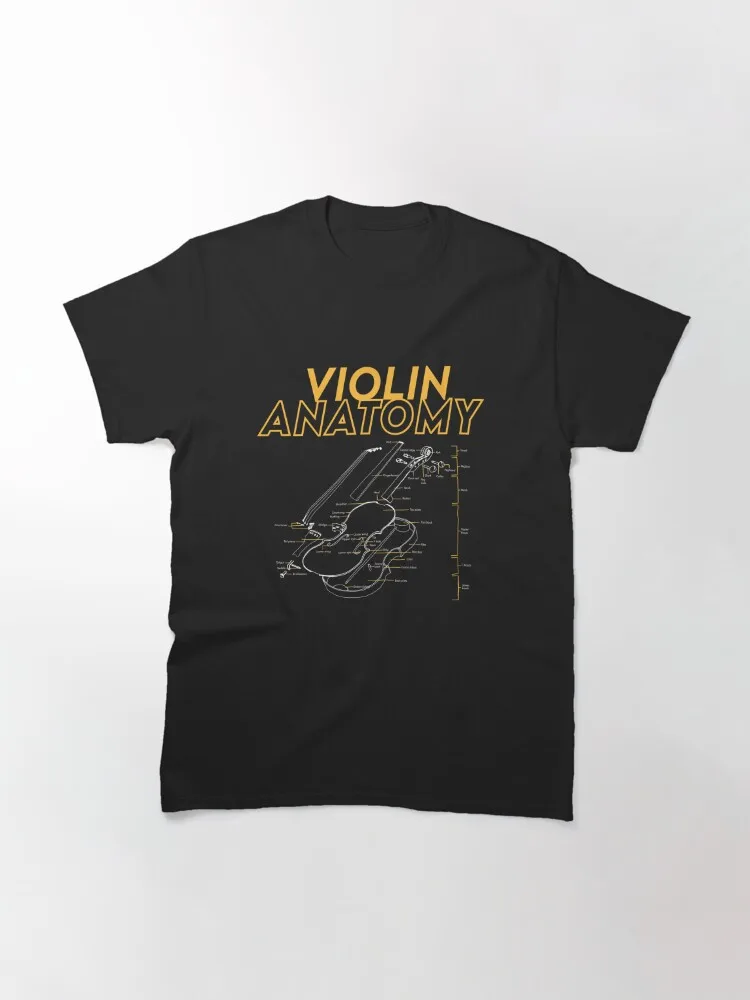 twoset violin - violin anatomy drawing diagram limited edition Classic T-Shirt