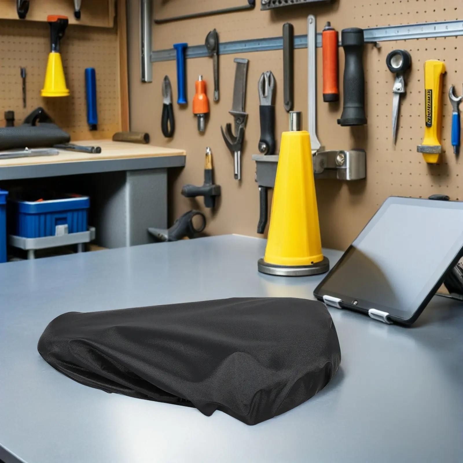 

8Pcs Bicycle Seat Covers Black-Silver Waterproof Uv Protection Compact Detachable Saddle Cover Comfortable Bike Seat Protector