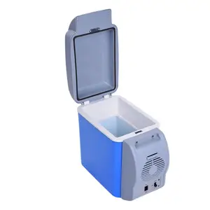 Mini car refrigerator 7.5L, 12V, refrigeration refrigerator, heating, double use, course, vehicle, electric refrigerator, car freezer 12 Main Sales Mini Frigobar 12V - №7