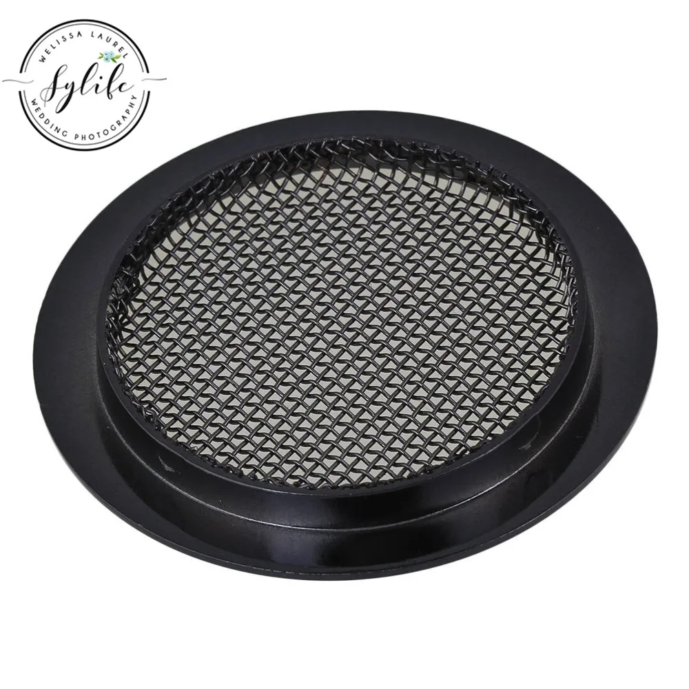 Black Zinc Alloy 6 String Resonator Dobro Guitar Soundhole Cover Guitar Parts