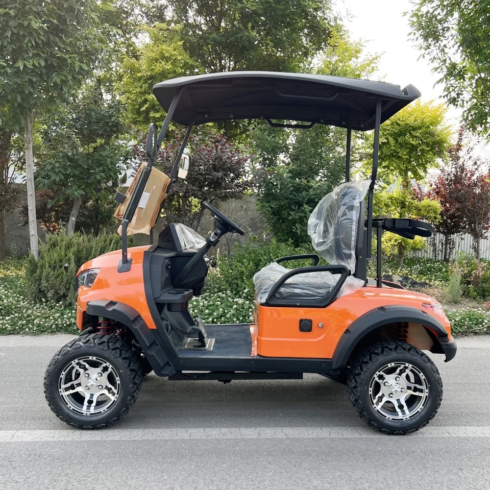 48V Lithium Battery 4 Seats Electric Golf Cart Buggy CE Approved China Made 2 Seat Battery Powered Electric Golf Cart