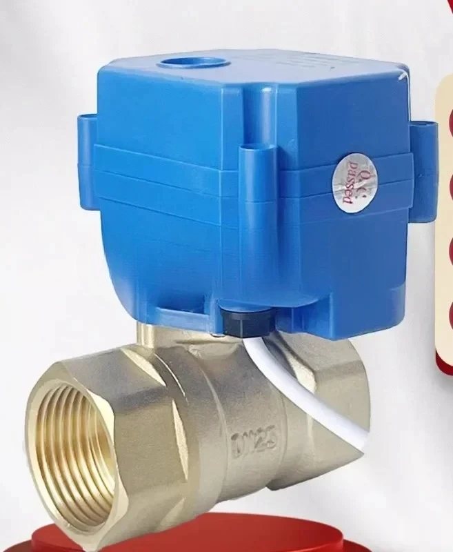 CWX-15Q/N miniature electric valve ball valve DN25 (1 inch) water boiler bath two-way valve