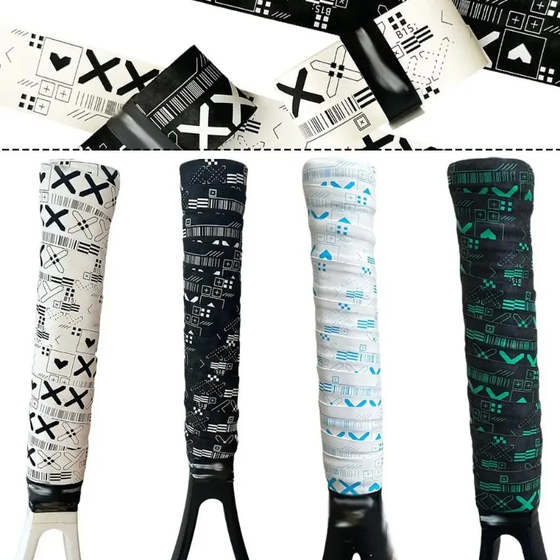 Tennis Racket Grip Tape Anti-Slip Absorb Sweat Band Rod Racket Strap Winding Tennis Squash Fishing Badminton Outdoor Tape S K8U7