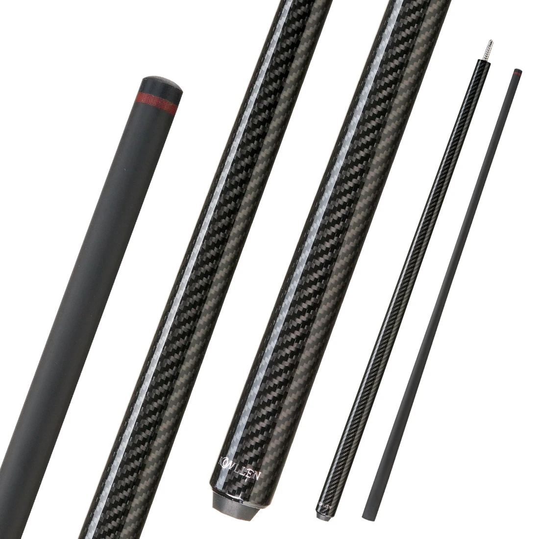 KONLLEN AK-BXD Professional Break Pool Cue Low Deflection Carbon