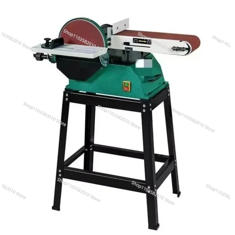 Mini Multifunctional Electric DIY Desktop Belt Sander Wood Sanding and Polishing Machine 1000W 220V Brushless Sand Disc