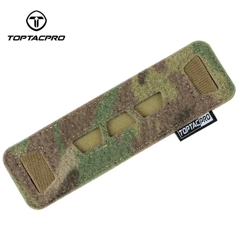 TOPTACPRO Tactical Glow Sticks Pouch  Laser Cut Hook & Loop Pouch  Light Sticks Holder Carrier 8509