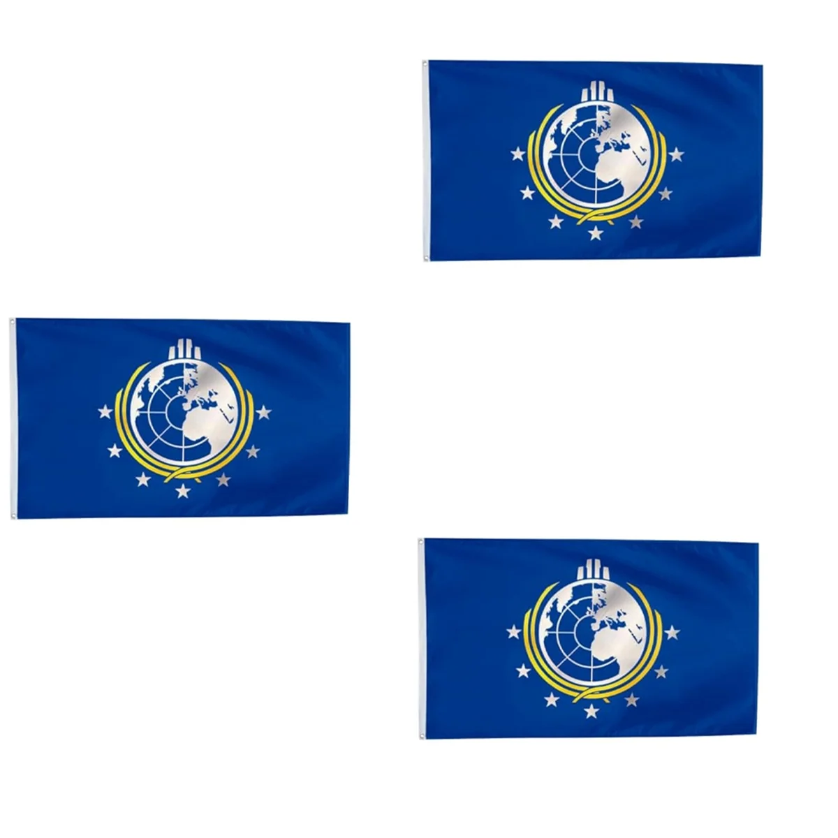 Super Earth Flag Outdoor Indoor Decorative Flag Polyester with Brass Grommet