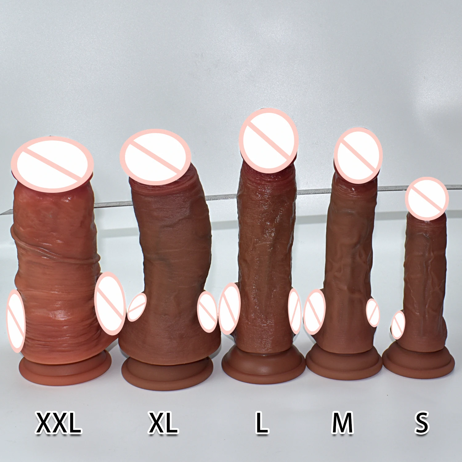 Liquid Silicone Dildo For Women With Suction Cups, Giant Dildo, Super Realistic, Oversized Penis, Sex Toy For Women