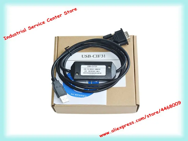 

USB-последовательный кабель USB-RS232 CS1W-CIF31+ USB-CIF31 Новый