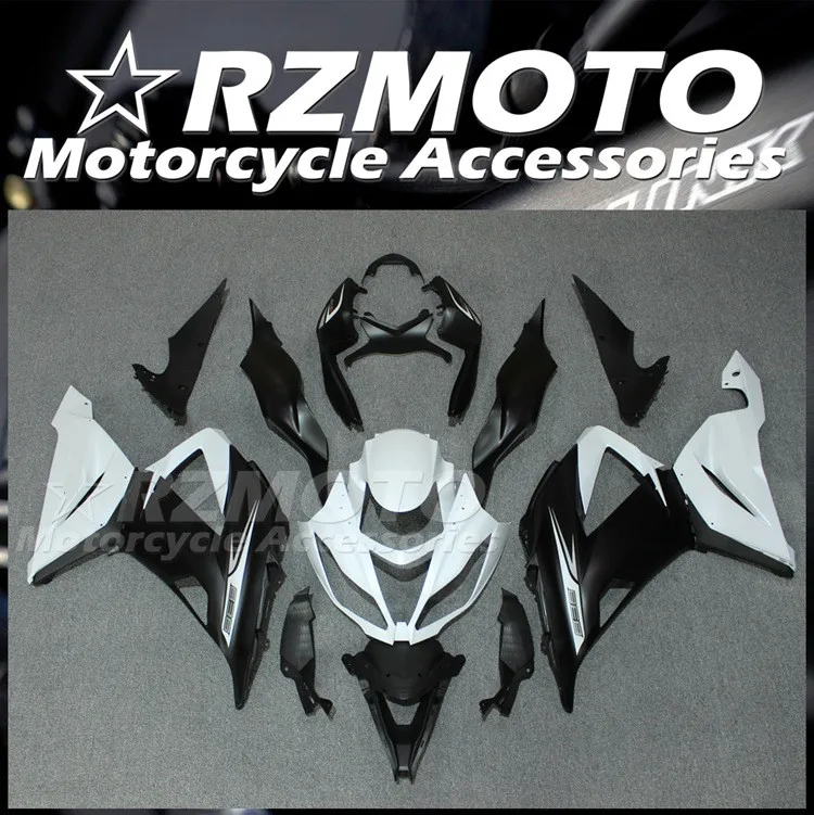 

Новый комплект обтекателей для велосипеда из АБС-пластика, подходит для KAWASAKI ZX-6R 13 14 15 16 17 ZX6R 636 2013 2014 2015 2016 2017 2018, комплект кузова черного и белого цвета