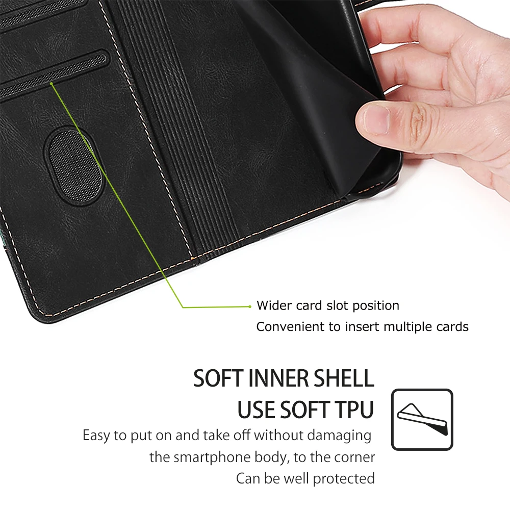 for Xiaomi 15T 14T 14 15 Pro Ultra 5G Leather Case Poco M7 X7 F7 Ultra Pro C85 C71 C75 Wallet Case Magnet Book Leather Cover