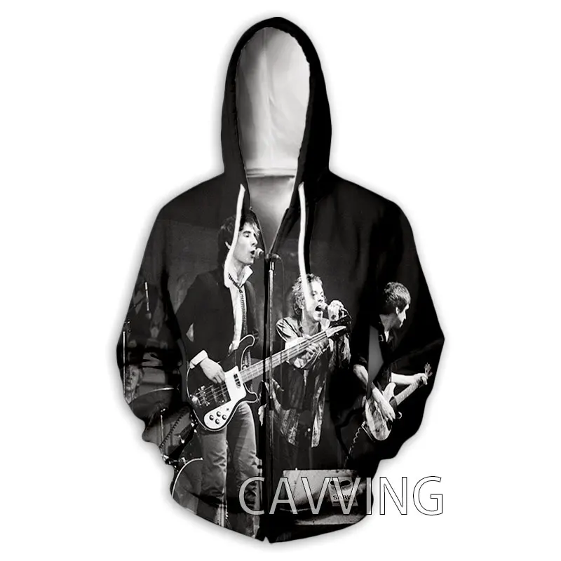 CAVVING 3D Print  Sex Pistols Rock  Zipper Hoodies Zip Up Hooded Sweatshirt Harajuku Hoodie Hip Hop Sweatshirts