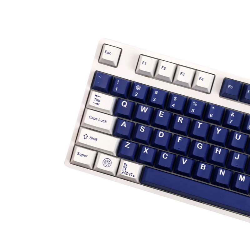 Imagem -02 - Gmk Lazurite Keycaps Perfil Cereja Pbt Sublimação de Tintura Teclado Mecânico Switch mx 61 64 68 884 84 84 980 144 Chaves