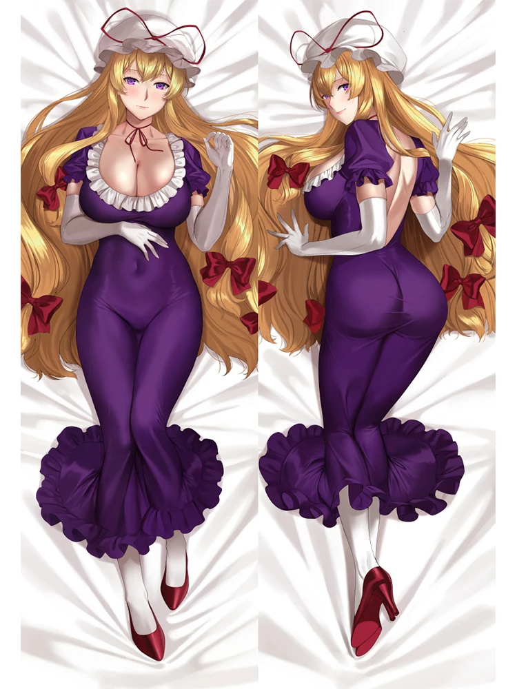 

Dakimakura Anime Yakumo Yukari Double-sided Pillow Cover Print Life-size body pillows cover Adult pillowcase