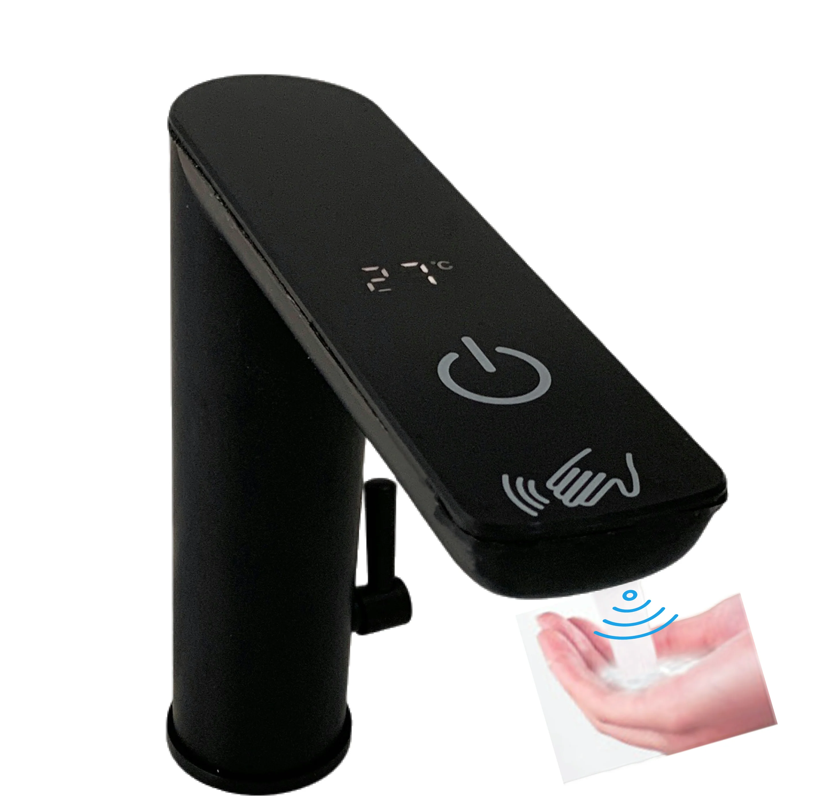 Motion Sensor TapNew Energy Saving Technology LED Digital Display Dual Control Touch Sensor Faucet Non Contact Faucet