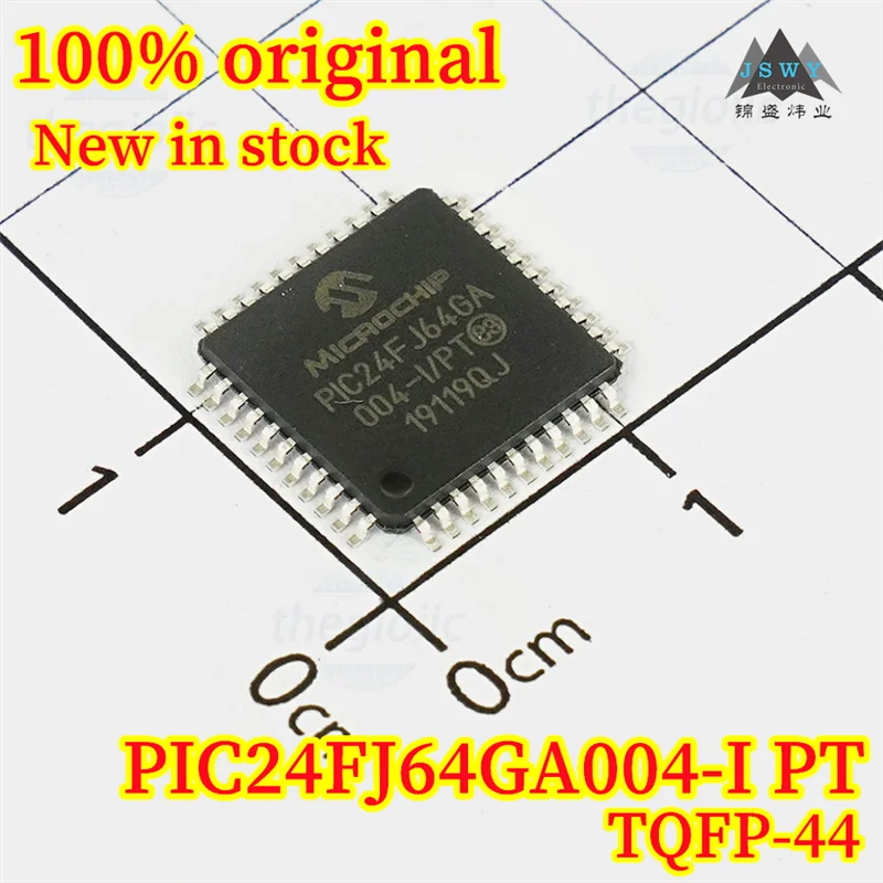 

(5/20PCS) PIC24FJ64GA004-I/PT PIC24FJ64GA004 TQFP-44 Original In-Stock 16-bit Microcontroller Chip with Fast Shipping