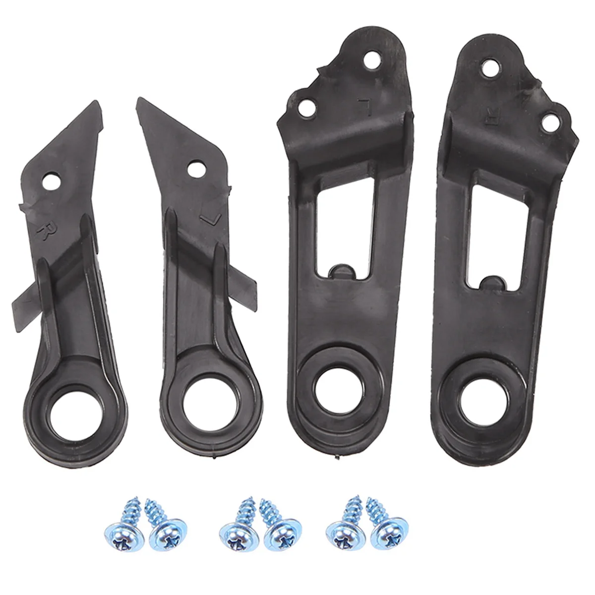 2 set Car Headlight Repair Kit for Toyota Lexus RX330 2003-2008 Headlight Bracket Protection Ring 8119448030 8119348030