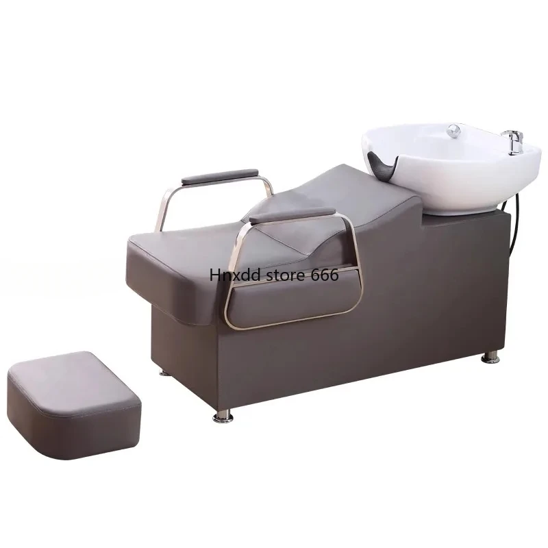 Head Spa Massage Shampoo Chair Hair Water Circulation Minimalistic Hair Wash Chair Luxury Shampouineuse Salon Equipment MQ50XF