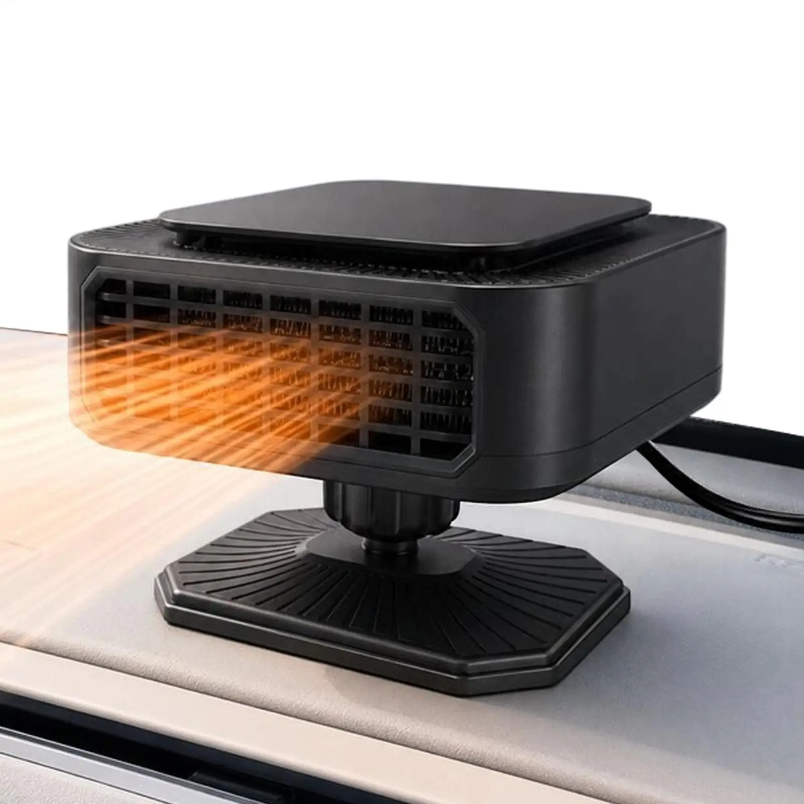 12V 24V Plug-In Heater for Vehicle Defogging Cold Winter Machine Car Heater Winter Defroster for Sedan RV Truck Taxi Ice Snow