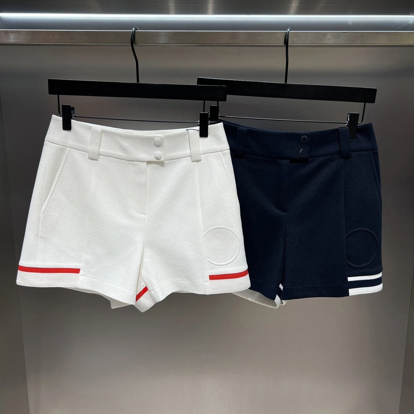 2026 Summer New Original Korean Golf Color Block Slimming Stylish Casual Active Stretch Breathable Quick-Dry Soft Women's Shorts