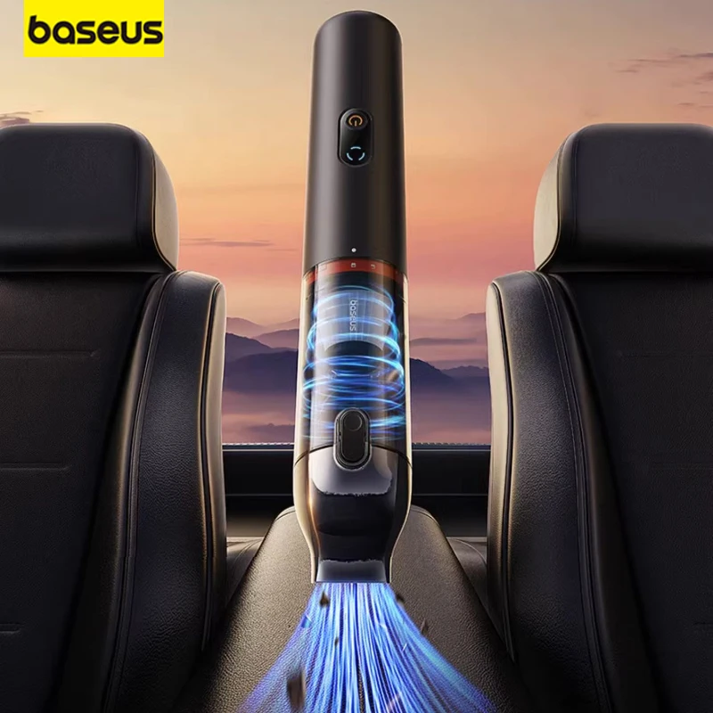 

Baseus A5 Car Mounted Vacuum Cleaner Handheld Wireless Vacuum Cleaner 16000Pa Strong Suction Dual Use Compressor for Car Home