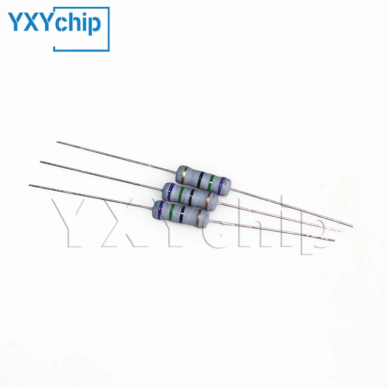 150pcs/lot 30 value resistor set 0.1R~750R 1K~820K , Metal film / Carbon film 2W 3W resistors assorted packag DIY Electronic Kit