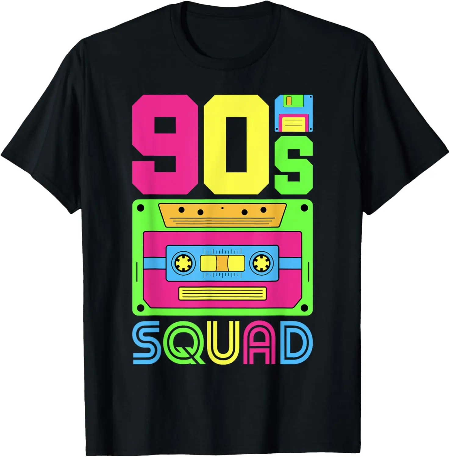 90's Squad 1990s Theme Party 90s Costume 90s Outfit Nineties T-Shirt