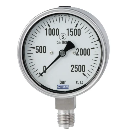 Imported WIKA250/400/600MPa Range 2500/4000/6000/kg Ultra-high Pressure Pressure Gauge