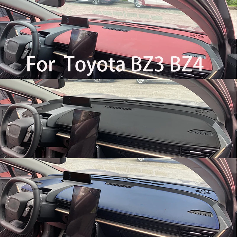 

For TOYOTA BZ3 BZ4 Sun protection pad for central control dashboard, anti-aging protective pad for car dashboard