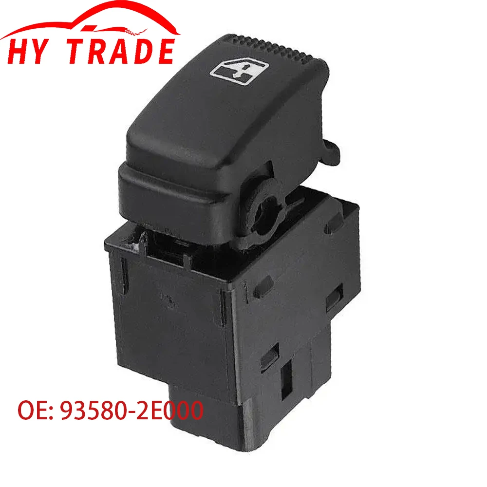 

Hyundai Tucson Right Passenger Single Power Window Lifter Switch Control Button 93580-2E000 Compatible with 2005-2010 Models