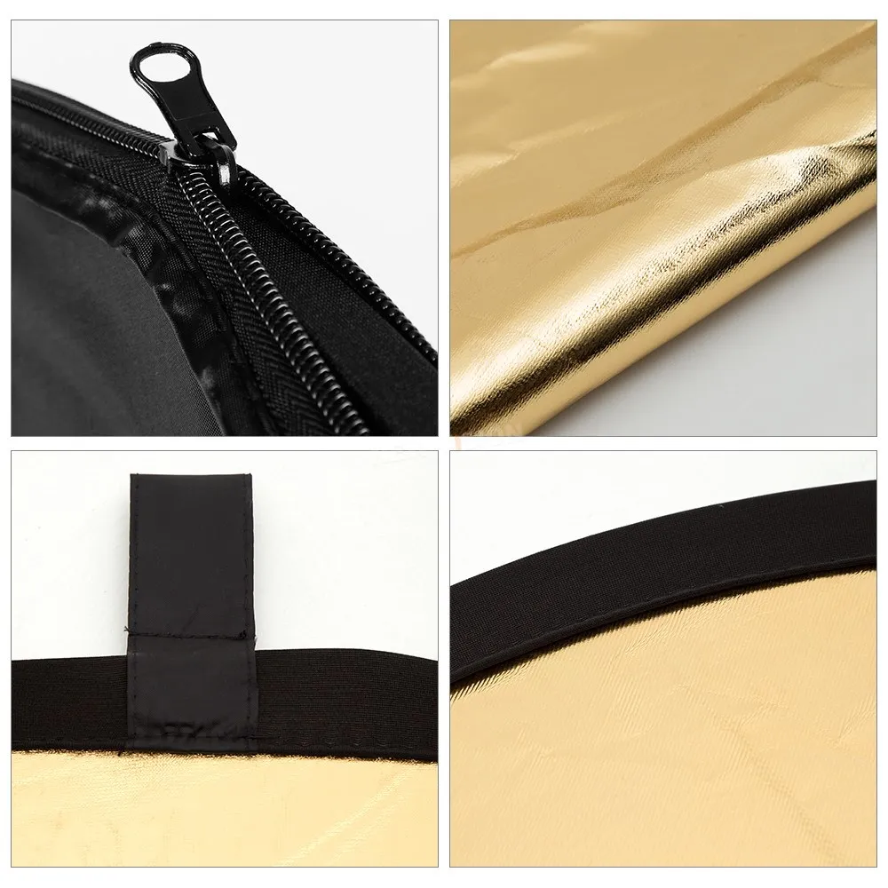 Godox 2in1 150x200cm Gold and Silver Oval Multi-Disc Reflector Collapsible Photography Studio Photo Lighting Diffuser Reflector