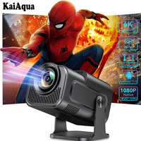HY320 Mini Projector Android11 H713 Wifi6 320ANSI Native 1280*720P Support 1080P 4K HD BT Home Cinema Outdoor Travel Projector