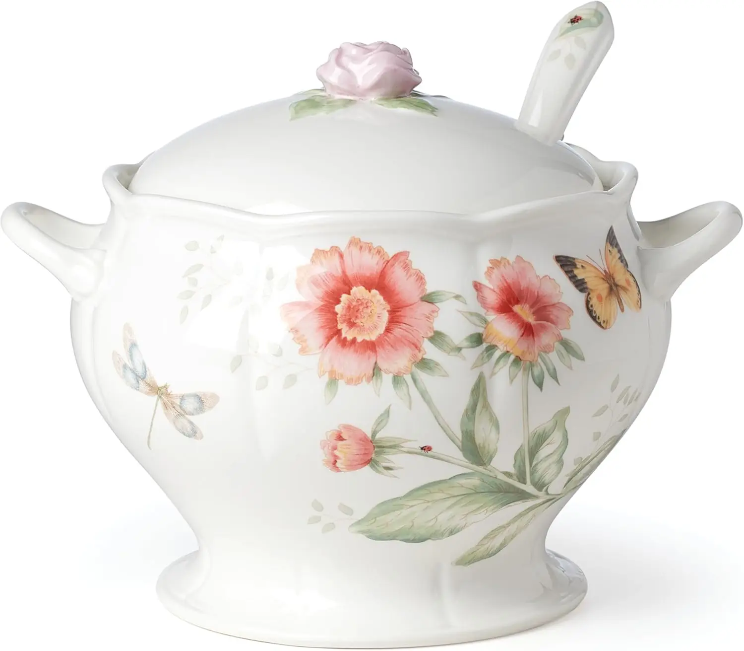 

Набор из 2 предметов Butterfly Meadow Tureen & Chochle, 5,75 фунтов, мульти