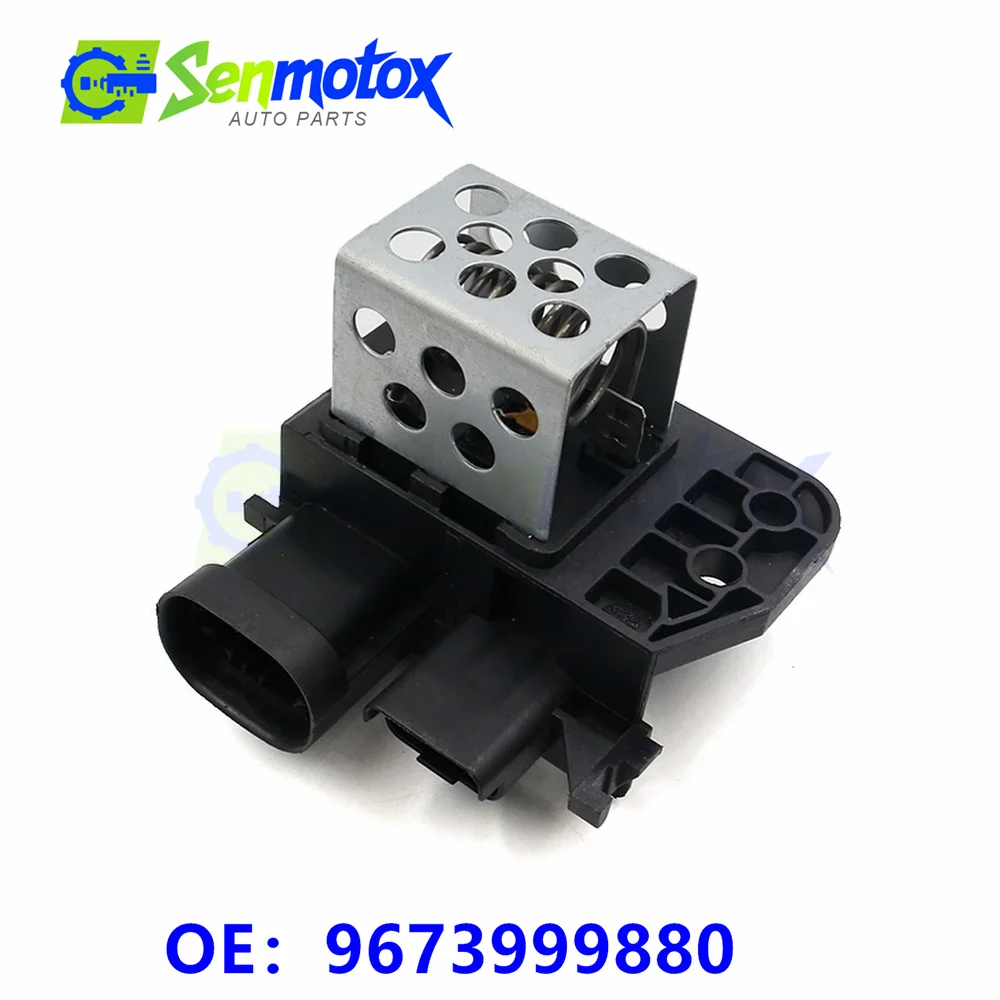 9673999880 9662872380 1267J4 9827870080 سخان المحرك المقاوم للمروحة لسيتروين C1 05-14 C4 بيرلينجو بيجو 108 301 307 3008 5008 #3