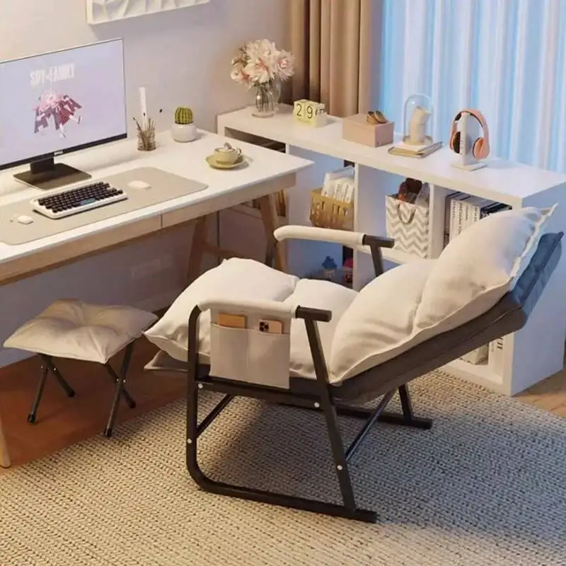 

Comfy Luxury Office Chair Back Study Desk Aesthetic Office Chairs Home Dormitory Cadeiras De Gamer Interior Decoration