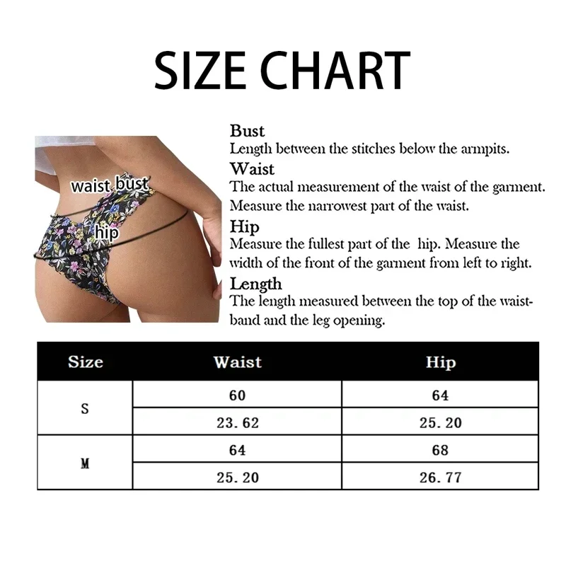 Sexy Print Lace Thongs for Women Underpants Low-Rise T Panties Seamless Comfortable Briefs Breathable Lingerie Female Underwear