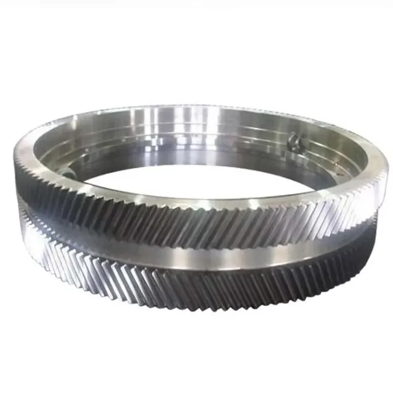 OEM CNC Machined 42CrMo Slewing Bearing Finish Surface Quenched Slewing Ring for Excavator Crane Metallurgical Heavy
