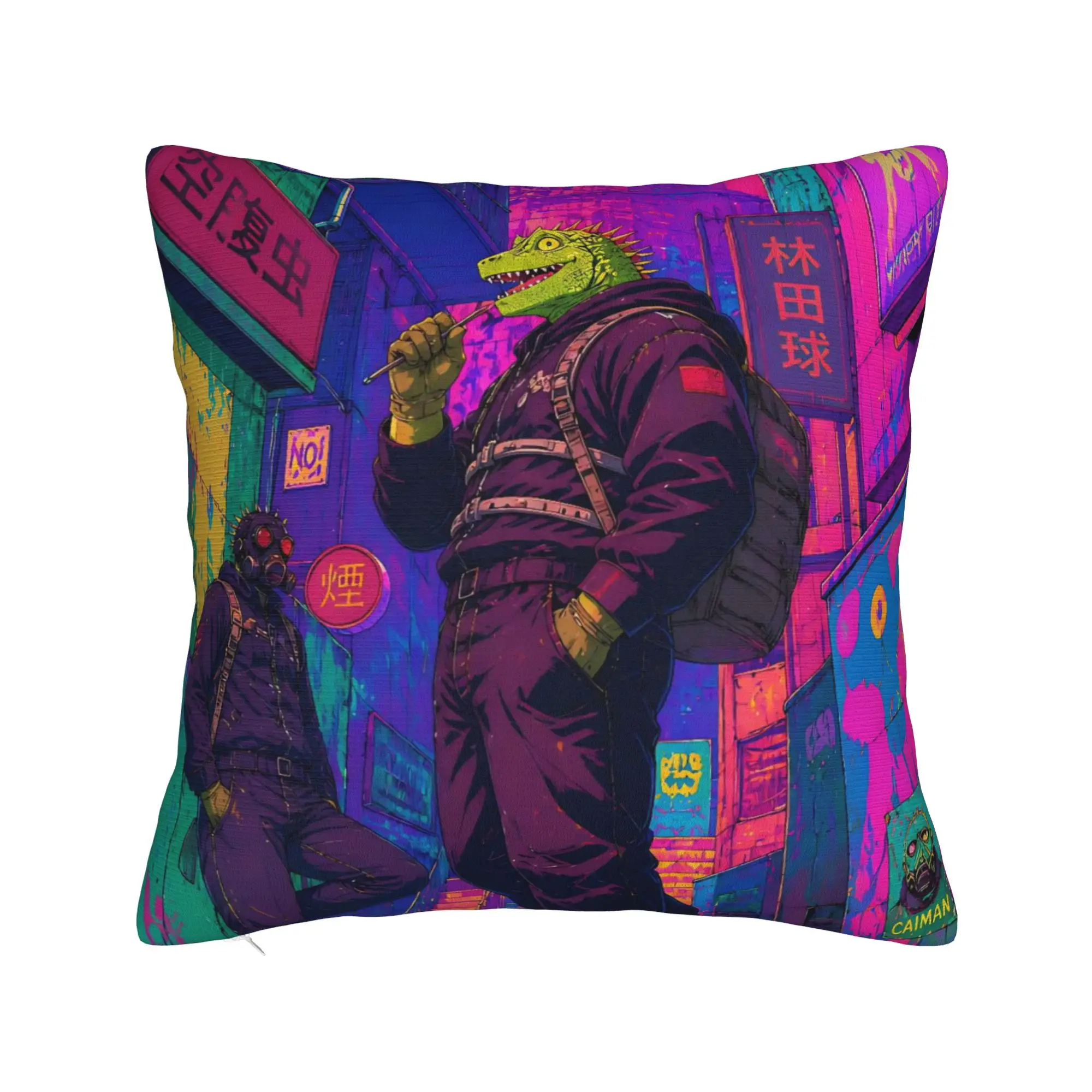 Dorohedoro Anime Pillow Covers Merchandise Printing Cushion Cover Decoration  Throw Pillow Case Cover Living Room Multi Size