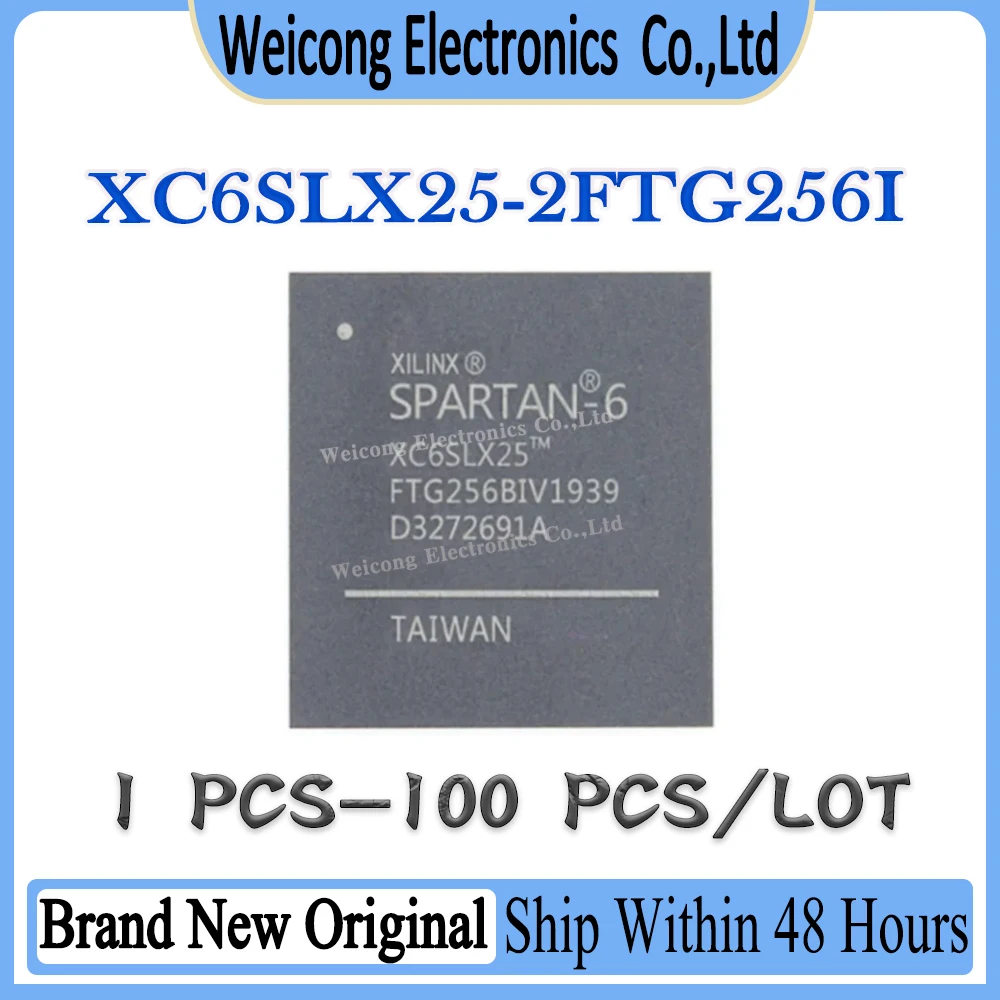 XC6SLX25-2FTG256I XC6SLX25-2FTG256 XC6SLX25-2FTG XC6SLX25-2FT XC6SLX25-2F XC6SLX25 XC6SLX XC6S IC Chip BGA-256