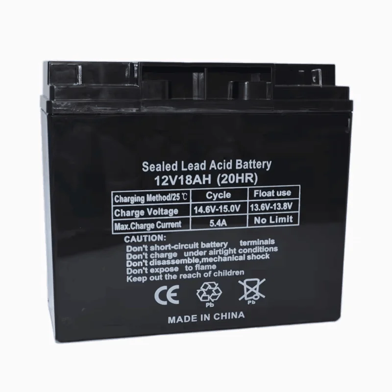 12V 18AH 배터리 밀봉형 저장 배터리 납산 충전식 스피커 볼륨 게이트 장난감 자동차
