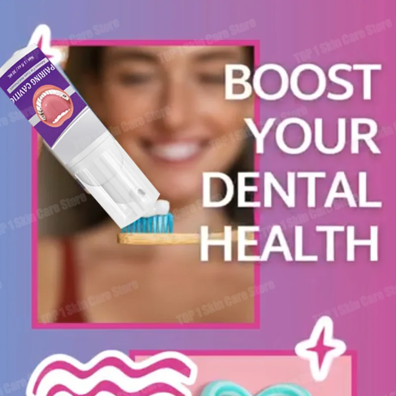 

Toothpaste of Teeth Whitening Repair of Cavities Caries Removal of Plaque Stains Decay Repair Teeth Treating Dental Calculus9273